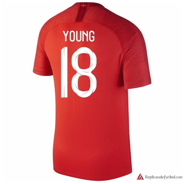 Camiseta Seleccion Inglaterra Segunda equipación Young 2018 Rojo
